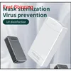 Altri strumenti per la pulizia della casa Accessori Scatola disinfettante per luce UV Telefono UV Maschera fack Sterilizzatore UV per smartphone Clinicamente testato Uccide il 99,9% qylmTn bdeluck