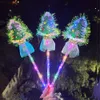 LED Light Sticks Toys Luminous Fluorescent Stars Light Up Butterfly Princess Fairy Magic Wand Party Supplies Birthday Christmas Gi5580656