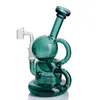 New Arrival Buoy Base Bong Glass Bubbler Perc Vapor Drum Hookah Water Pipe 14mm Joint Glass Bongs