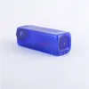 Bouteilles de pompe de lotion de shampooing carré de 250 ml 250cc contenant cosmétique en plastique coloré vide avec distributeur de savon liquide 28pc / lotpls