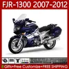 Corps OEM pour Yamaha FJR-1300 FJR 1300 A CC 2007 2008 2009 2012 2011 2011 2012 Bodywork 108NO.74 FJR1300A Gloss Blue FJR-1300A 01-12 FJR1300 07 08 09 10 11 12 Kit de carénage Moto