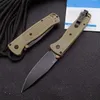 Coltello a farfalla BM535 Giallo 440C Lama AXISS Tattico di salvataggio Tasca pieghevole Caccia Pesca EDC Strumento di sopravvivenza Coltelli a3069