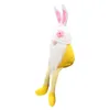 Pâques longues Pâques Bunny Gnome Décoration de Pâques Poupée sans visage Pâle Nwarf Dorations de fête à la maison
