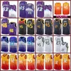 2021 Nieuwe Donovan 45 Mitchell Basketbal Jersey Rudy 27 Gobert Mens John 12 Stockton Jeugd Kids Karl 32 Malone Mike 10 Conley Orange