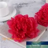 6pcs 13cm flor cabeça 7Color Dália artificial seda peônia acessórios para o cabelo DIY strawhat chinelos flor da decoração da parede de casamento