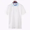 قميص البولو للرجال ، قمم بولوس قمم Tshirt T Shirt Tees Tees Teserproidery القمصان القصيرة للأكمام للرجال المصمم Poloshirts Summer Lapel Button Comple