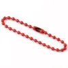 20pcs 12cm length Colorful Ball Bead Chains Fits KeyRing Key Chain Dolls Label Hand Tag Connector DIY Jewelry Making Accessories