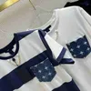 루 여름 새로운 체인 디자인 감각 틈새 시장 여자를위한 얇은 티셔츠 얇은 티셔츠 수석 레저 티셔츠 디자이너 스레드 티셔츠