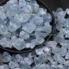 1000 g de cristal de quartz minéral naturel bleu célestite en vrac, pierre brute, gravier, pierre précieuse de guérison, roches brutes pour l'artisanat, la décoration de la maison, la fontaine