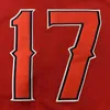 Shot17Me Baseball Jerseys # 17은 자신의 이름과 번호를 사용자 정의 할 수 있습니다.