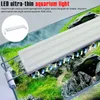 20-70CM Расширяемый водонепроницаемый клип на лампе на лампе Fish Tank Super Slim LED Aquarium Light Aquatic Lighting Y200922