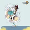 キーチェーンアニメホンカイインパクト3番目のスタンドカードアナシャリックキアナカスラーナブロニャザイチクアクリルデスク装飾人形フィギュアサインフレッド22