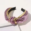 Women sequin Headband autumn winter sponge Head Band Lady Head Hoop Wide Hairbands Hair Accessories Party Jewelry Gfits