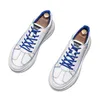 Style européen robe de mariée chaussures de luxe mode hommes en plein air respirant sport baskets formateurs blanc à lacets vulcanisé designer mocassins de marche