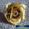 Fazendo 100PCS Gold Silver Rose Artificial Silk Rose Flor Diy Wedding o arco da flor Decoração Kissing Bola