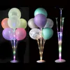 Led Luz Air Bolas Suportes Suporte Coluna Kids Festa de Aniversário Balão Decoração Da Mesa De Casamento Decoração Balão Globos Adulto Ballon HHD4786