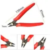 5 Inches Wire Cable tools Cutters Multi Functional Pliers Precision Electronic Flush Cutter Stainless Steel Nipper Hand Tools