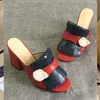 tröja kvinnor sandaler högklackade sandaler grova häl läder skor sexiga sandaler storlek högklackat 34-42
