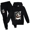 Autunno vestiti per bambini alla manica lunga panda kawaii adolescenti abbigliamento 12 14 anni abiti da ragazzi di Halloween camisetas 2011243930726