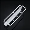 White Bathroom Shelf Space Aluminum Shower Basket Corner Shelves Shampoo Holder Kitchen Storage Rack Accessories Y200407