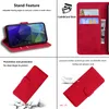 Xiaomi Redmi 13cのファッションウォレットケースノート13 Pro K70E A3 Moto G Play 4G 2024 Power 5G 2024 Skine Feel Retro Vintage PU Leather Card Holder Magnetic Cover Pouch