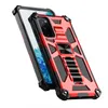 Sampproof Armor Case Samsung Galaxy S20 FE 5G A21S A01 코어 A31 A41 A51 A71 M31S M51 S10 노트 10 Pro Magnetic Stand Cover