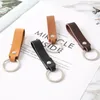 Porte-clés en cuir rétro porte-clés de voiture Simple pour hommes femmes pend bijoux de mode volonté et sable