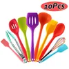 Hot New Acciaio inossidabile Nylon / Silicone Utensili da cucina Pentola antiaderente Pentola di cottura Pala Cucchiaio domestico Pala Gadget da cucina Cooki T200415