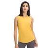 Vår och sommar tillbaka Hollow Out Sport Tankar Ärmlös Yoga T-shirt Lätt Breathable Sweat Wicking Running Fitness Tank Top