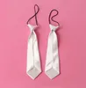 10 peças gravatas de sublimação diy em branco branco para crianças gravata de transferência de coração impressão em branco diy material consumível personalizado 5932071