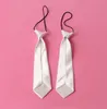 10pcs sublimação Diy Blank White Neck Ties Kids Tie Transferência de coração Impressão em branco DIY Consumíveis personalizados material7787731