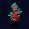 Luminous Sea Anemone Aquarium Artificial Fake Silicone Coral Plant Fish Tank Aquarium Accessories Landscape Decoration Y200917