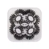 9 Paires Faux Vison Faux Faux Cils Extensions De Cils Épais Entrecroisés Natual Long B01