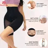 GUUDIA Hohe Taille Shaper Shorts Bauch Steuer Höschen Taille Trainer Body Shaper Korsetts Shapewear Mesh Sexy Abnehmen Shapers 220307