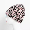 Fashion Leopard Print Winter Hat Warm Wool Knitted Hat For Woman High Quality Soft Stretch Beanies Hats Cap 4 Colors