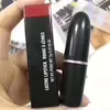 Kosmetyki Matte Lustre Rouge a Levre Lipstick 3G Rurka aluminiowa Lip Gloss Lipgloss Maquillage Kit