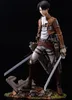 Anime Shingeki No Kyojin Attack på Titan Rivaille Levi Ackerman PVC Action Figur Collectible Model Kids Toys Doll Gift T2003211057560