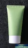 50ml Frost Plastic Soft Bottle Matte Green 50g Cosmetic Cream Facial Cleanser Container Toothpaste Lotion Tube 6702182