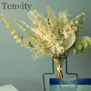 Eucalyptus gypsophila gemengde bundel plastic kunstbloemen gras voor bruiloft huis woonkamer decor bladeren boeket nep plant