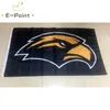 NCAA Southern Miss Golden Eagles-Flagge, 3 x 5 Fuß (90 x 150 cm), Polyester-Flagge, Banner-Dekoration, fliegende Hausgarten-Flagge, festliche Geschenke