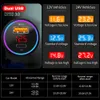Chargeur de voiture 36W PD QC30type c, affichage LED usb 6A, chargeur rapide pour Smartphone Samsung Huawei8599800
