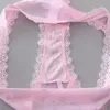 Women panties Strappy lace breathable Waist g string Gauze See through Thongs T Back Sexy Lingerie underwear panty will and sandy gift