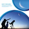 FreeShipping 70300 Telescope for Beginner with Tripod Phone Adapter 1.5X Erecting Eyepiece 3X Barlow Lens for Moon Watching Kids Gift