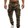 Hommes pantalon taille élastique pantalon Streetwear militaire hommes joggeurs pantalons de survêtement cargo pantalon pour hommes ropa hombre pantalon H1223