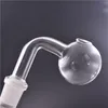 2st Glass Oil Burner Pipe 40mm Ball Glass Pipes 10mm 14mm 18mm Manlig kvinnlig bubblaroljebrännare för bubblarvattenbong