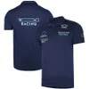 2022 Ny F1 Formel One Racing Suit Kortärmad snabbtorkande T-shirt-teamdräkt Custom