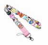 Animal Crossing Lanyard Keychain ID Abzeichenhalter Kartenabdeckung Seil Keychains Lanyard Neck -Gurte Schlüsselringe Accessoires Geschenke für Frauen Taschen Brieftasche