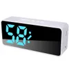 US stock Smart APP Digital Alarm Clock with 100 Colors LED White a57