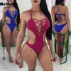 Sexy Womens Onepiece Bandage Maiô Swimwear Push Up Monokini Maiô Bikini8684335