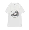 21SS Fashion T Shirts för män Toppar Broder Broderi Shirt Mens Womens Kläder Kortärmad T-shirt Tees